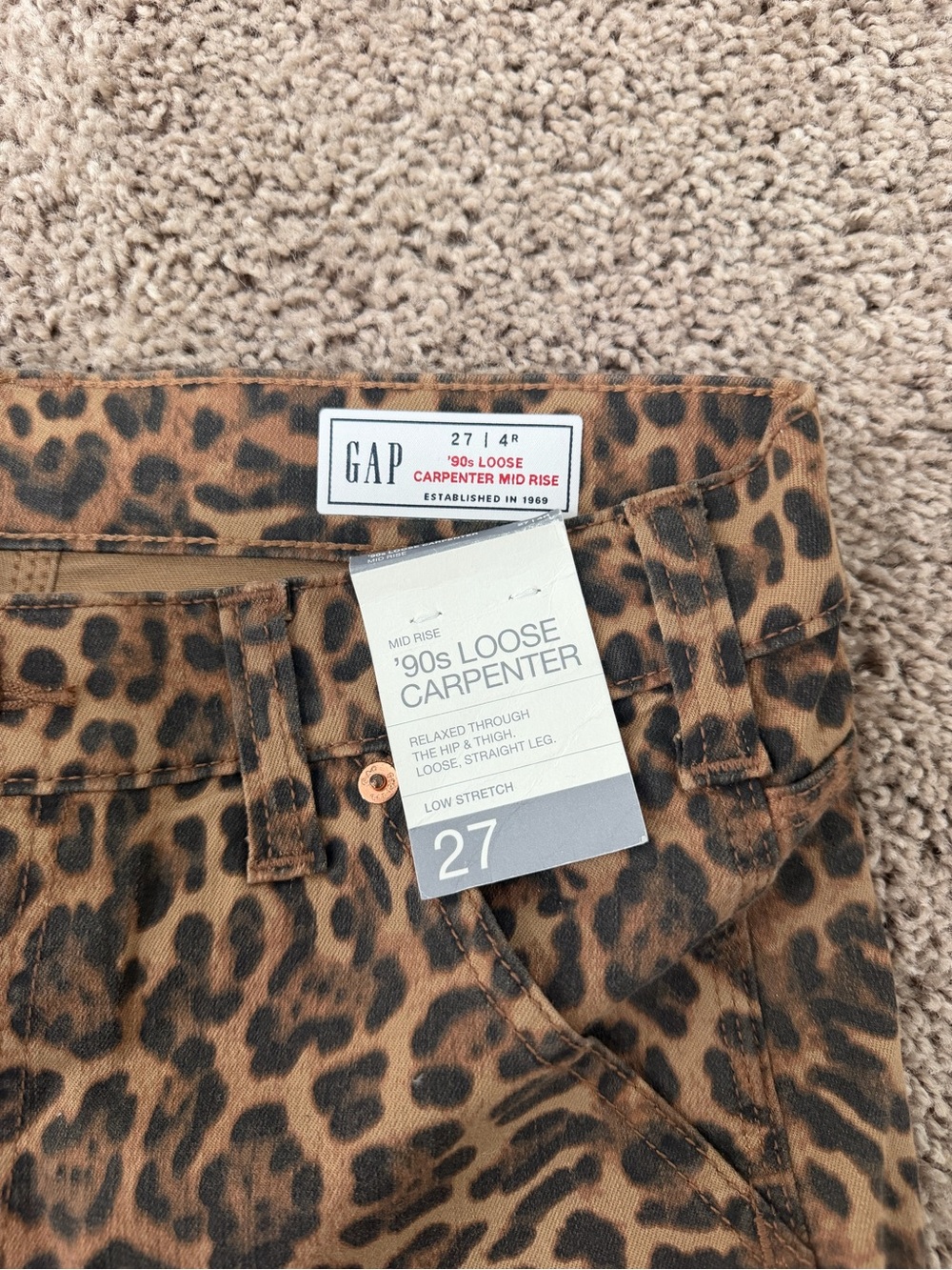 Gap 90s loose carpenter jeans